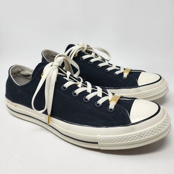 Converse Sneakers Men 10.5 Chuck 70 Ox Association Champ Think 16 Black 161408C - Picture 1 of 16